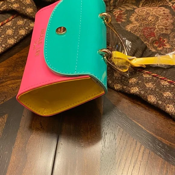 Nicole Lee Mini Bags - Green, Black, Orange - Picture 7 of 9